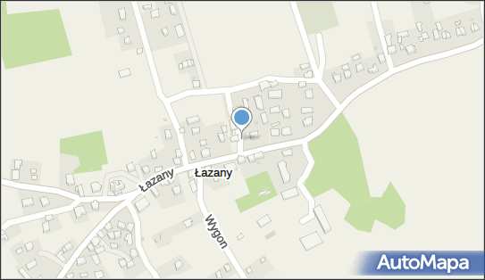 Paczkomat InPost LYX01G, Łazany 20, Łazany 32-020