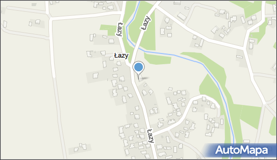 Paczkomat InPost LZAY01N, Łazy 182, Łazy 37-550