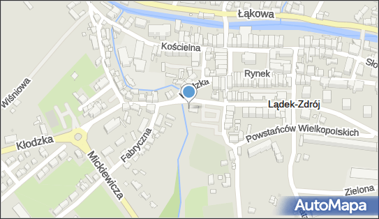 Paczkomat InPost LZD04M, Ogrodowa 13, Lądek-Zdrój 57-540