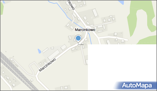 Paczkomat InPost MACQ01BAPP, Marcinkowo 11, Marcinkowo 11-030