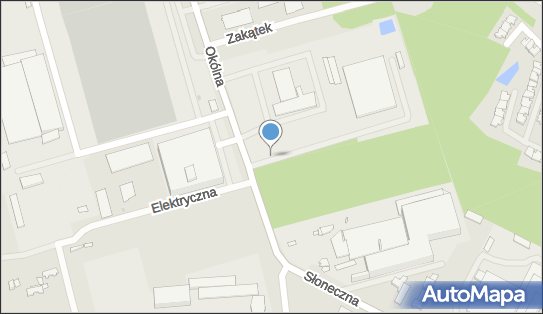 Paczkomat InPost MAR09M, Okólna 38A, Marki 05-270