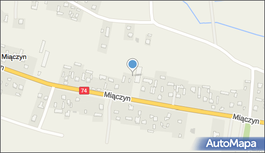 Paczkomat InPost MAY01M, Miączyn 24A, Miączyn 22-455