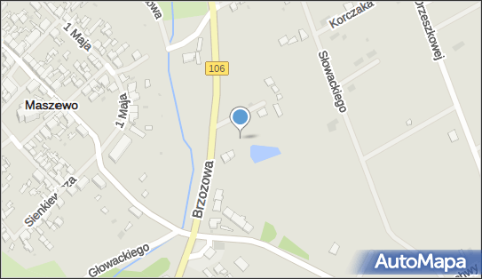 Paczkomat InPost MAZ01M, Brzozowa 16, Maszewo 72-130