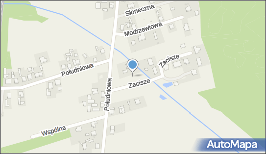 Paczkomat InPost MCHU01BAPP, Zacisze 1A, Michałów 97-310