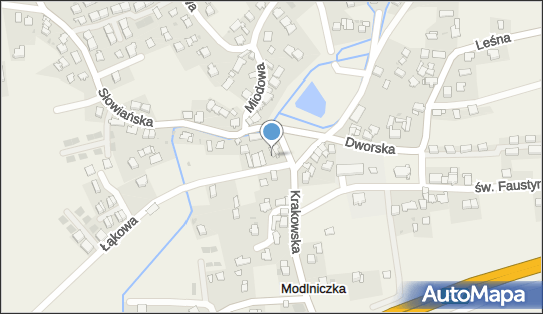 Paczkomat InPost MDL01APP, Słowiańska 1A, Modlniczka 32-085