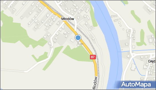 Paczkomat InPost MDV01N, Młodów 88, Młodów 33-343