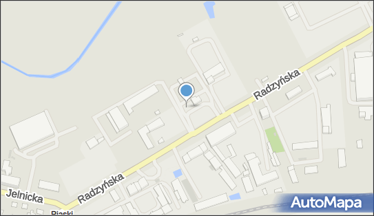 Paczkomat InPost MDZ06M, Radzyńska 16, Międzyrzec Podlaski 21-560