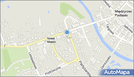 Paczkomat InPost MDZ10M, Lubelska 43, Międzyrzec Podlaski 21-560