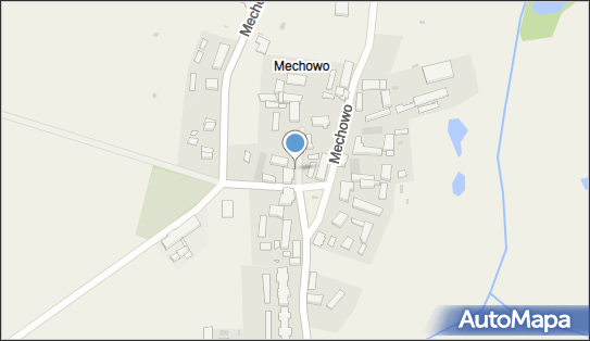 Paczkomat InPost MEHQ01BAPP, Mechowo 19, Mechowo 72-310