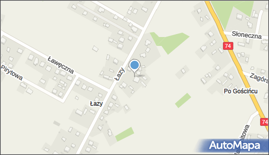 Paczkomat InPost MGO01BAPP, Łazy 9, Miedziana Góra 26-085