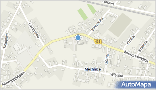 Paczkomat InPost MHE01M, Niemodlińska 104A, Mechnice 46-073