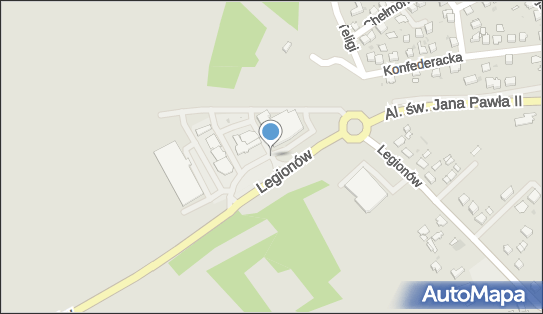 Paczkomat InPost MIE02W, Legionów 80, Mielec 39-300