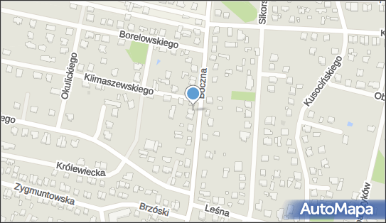 Paczkomat InPost MIM02APP, Boczna 75B, Mińsk Mazowiecki 05-303