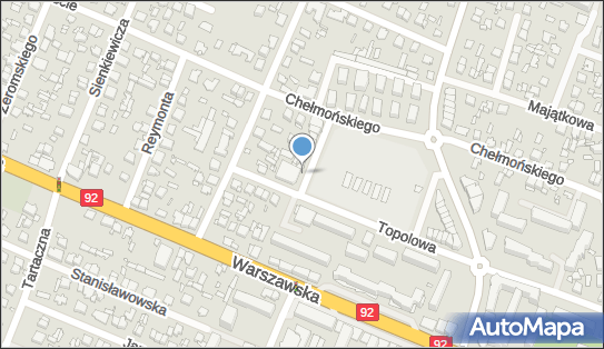 Paczkomat InPost MIM07M, Targowa 1/3, Mińsk Mazowiecki 05-303