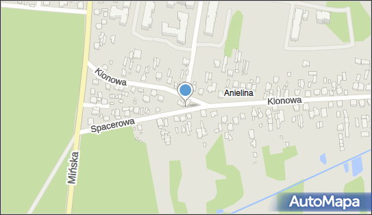 Paczkomat InPost MIM09M, Klonowa 24, Mińsk Mazowiecki 05-300