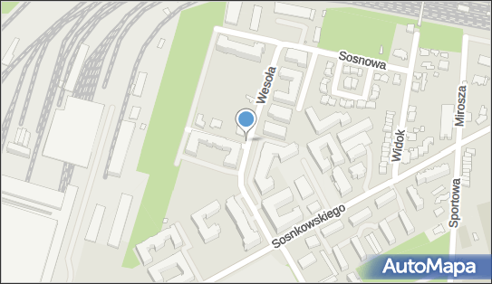 Paczkomat InPost MIM15M, Wesoła 1, Mińsk Mazowiecki 05-303