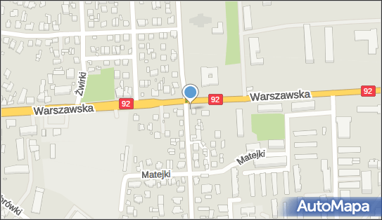 Paczkomat InPost MIM16M, Warszawska 240, Mińsk Mazowiecki 05-303
