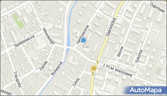 Paczkomat InPost MIM467, Mireckiego 15, Mińsk Mazowiecki 05-300