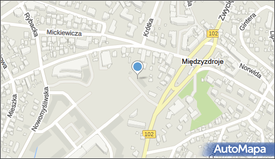 Paczkomat InPost MIZ308, Niepodległości 10A, Międzyzdroje 72-500