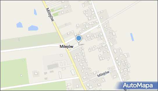 Paczkomat InPost MJO01BAPP, Milejów 103A, Milejów 21-020