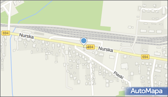 Paczkomat InPost MKI01M, Nurska 98A, Małkinia Górna 07-320