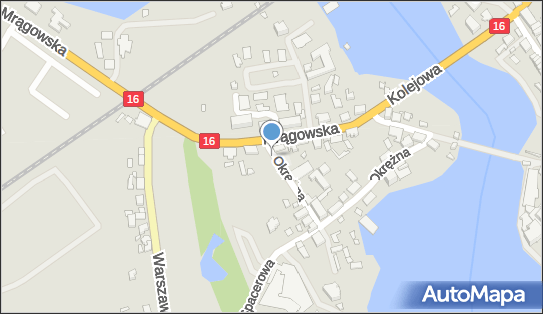 Paczkomat InPost MKJ01BAPP, Mrągowska 19, Mikołajki 11-730