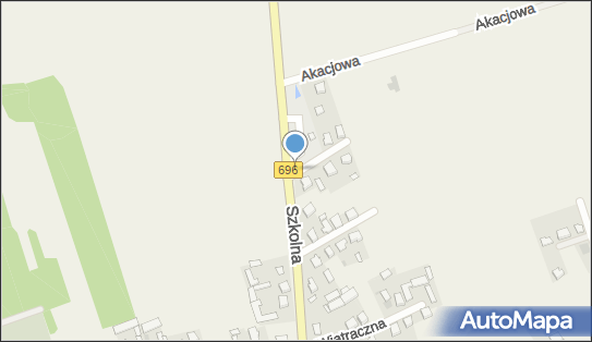 Paczkomat InPost MKO01BAPP, Szkolna 33, Mokobody 08-124