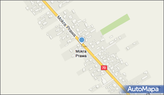 Paczkomat InPost MKP01M, Mokra Prawa 101A, Mokra Prawa 96-100
