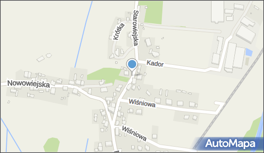 Paczkomat InPost MKV01M, Wiejska 11a, Miłków 58-535