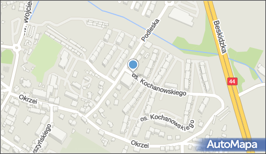 Paczkomat InPost MKW01A, Podleska 8A, Mikołów 43-190