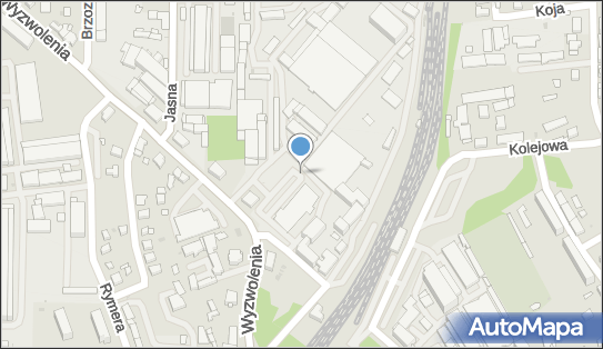 Paczkomat InPost MKW04M, Wyzwolenia 10, Mikołów 43-190