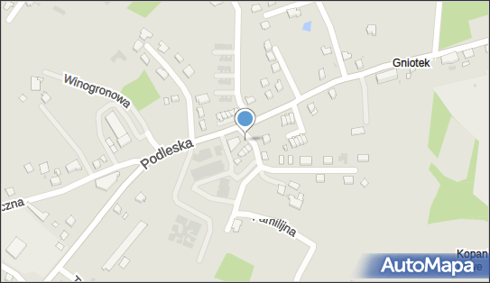 Paczkomat InPost MKW22M, Podleska 50A, Mikołów 43-190