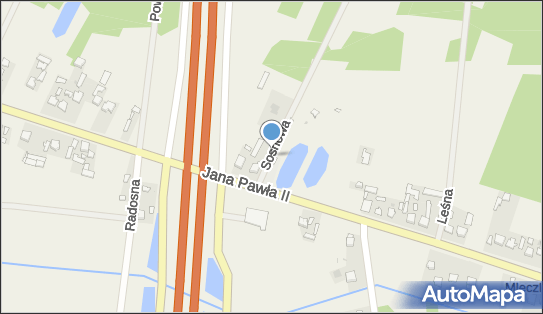 Paczkomat InPost MLEC01A, Jana Pawła II 146, Mleczków 26-652