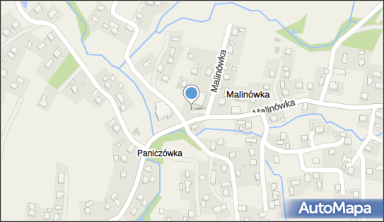 Paczkomat InPost MLQ01M, Malinówka 45, Malinówka 36-213
