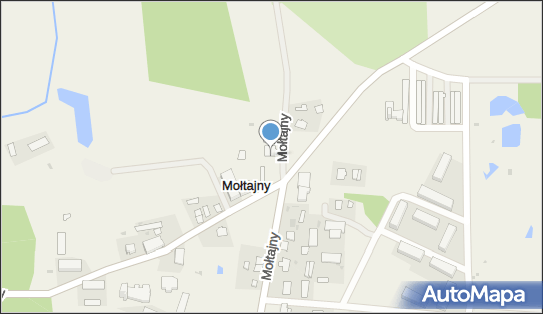 Paczkomat InPost MLT01M, Mołtajny 30, Mołtajny 11-410