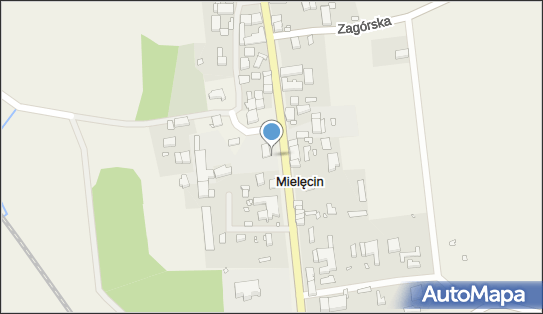 Paczkomat InPost MLX01M, Główna 56, Mielęcin 74-230