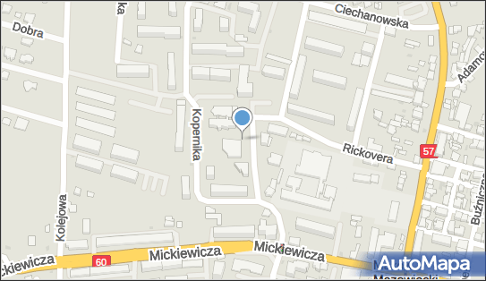 Paczkomat InPost MMK02A, Kopernika 5C, Maków Mazowiecki 06-200