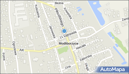 Paczkomat InPost MOB02M, Armii Krajowej 2, Modliborzyce 23-310