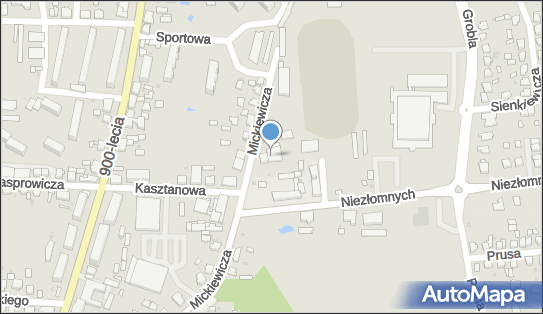 Paczkomat InPost MOG03N, Mickiewicza 40, Mogilno 88-300