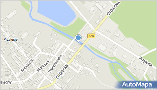 Paczkomat InPost MOI01M, Grójecka 17, Mogielnica 05-640