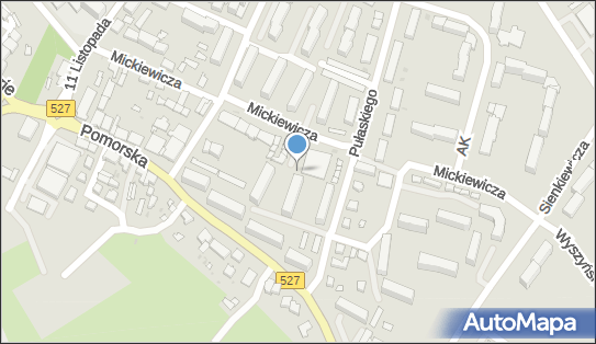 Paczkomat InPost MOR01M, Mickiewicza 42, Morąg 14-300