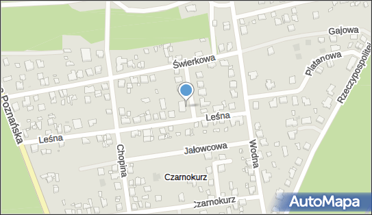 Paczkomat InPost MOS06M, Leśna 21, Mosina 62-050