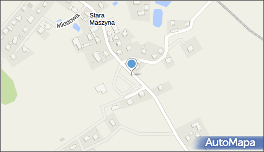 Paczkomat InPost MOY01M, Stara Maszyna 160E, Mrozy 83-340