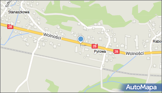 Paczkomat InPost MPO03M, Wolności 189, Maków Podhalański 34-220