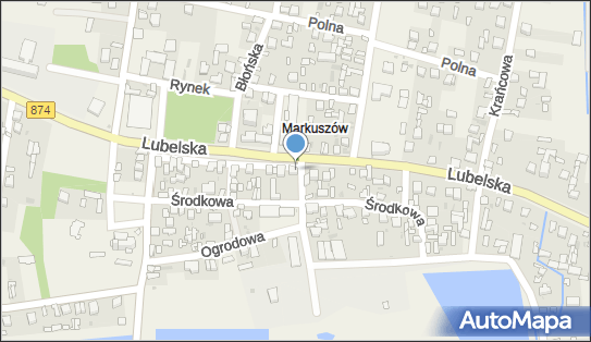 Paczkomat InPost MRS01M, Lubelska 71, Markuszów 24-173