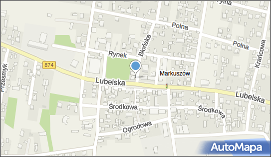 Paczkomat InPost MRS01M, Lubelska 71, Markuszów 24-173