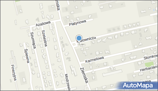 Paczkomat InPost MRX01M, Ziemska 50, Marysin 21-002
