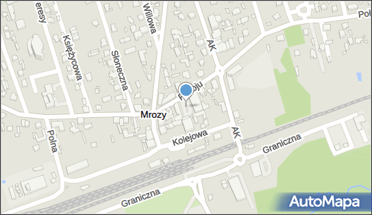 Paczkomat InPost MRZ02M, Pokoju 4, Mrozy 05-320