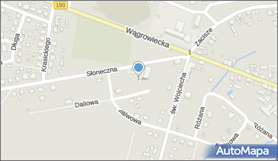 Paczkomat InPost MSK01N, Słoneczna 3, Mieścisko 62-290