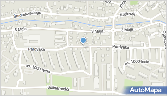 Paczkomat InPost MSL05M, Pardyaka 21, Myślenice 32-400
